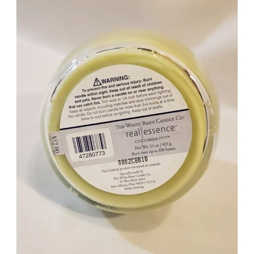 Bath & Body Works White Barn Candle 